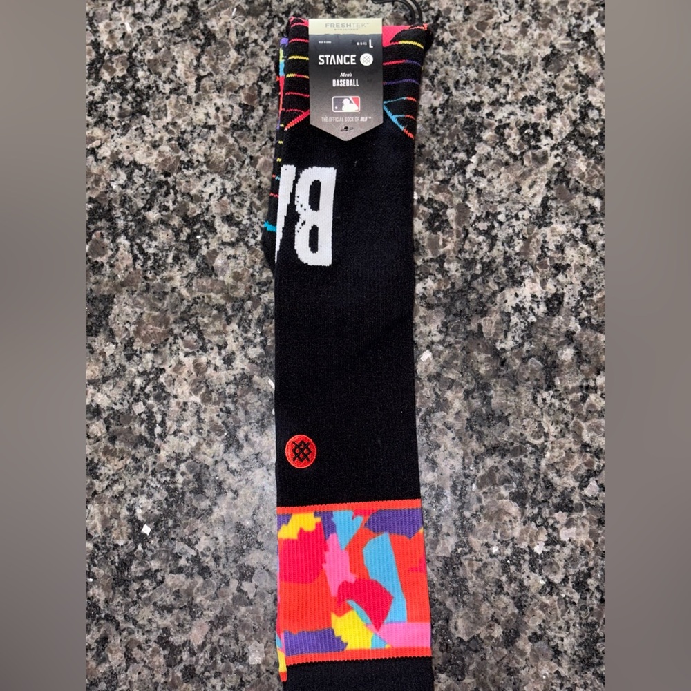 Stance Black Baltimore Orioles 2023 City Connect Men's 9-13